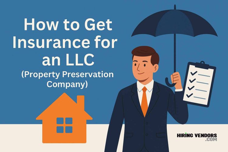 How to Get Insurance for an LLC (Property Preservation Company)