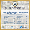 DC HILL PROPERTIES LLC is looking for Vendors to Join our team.