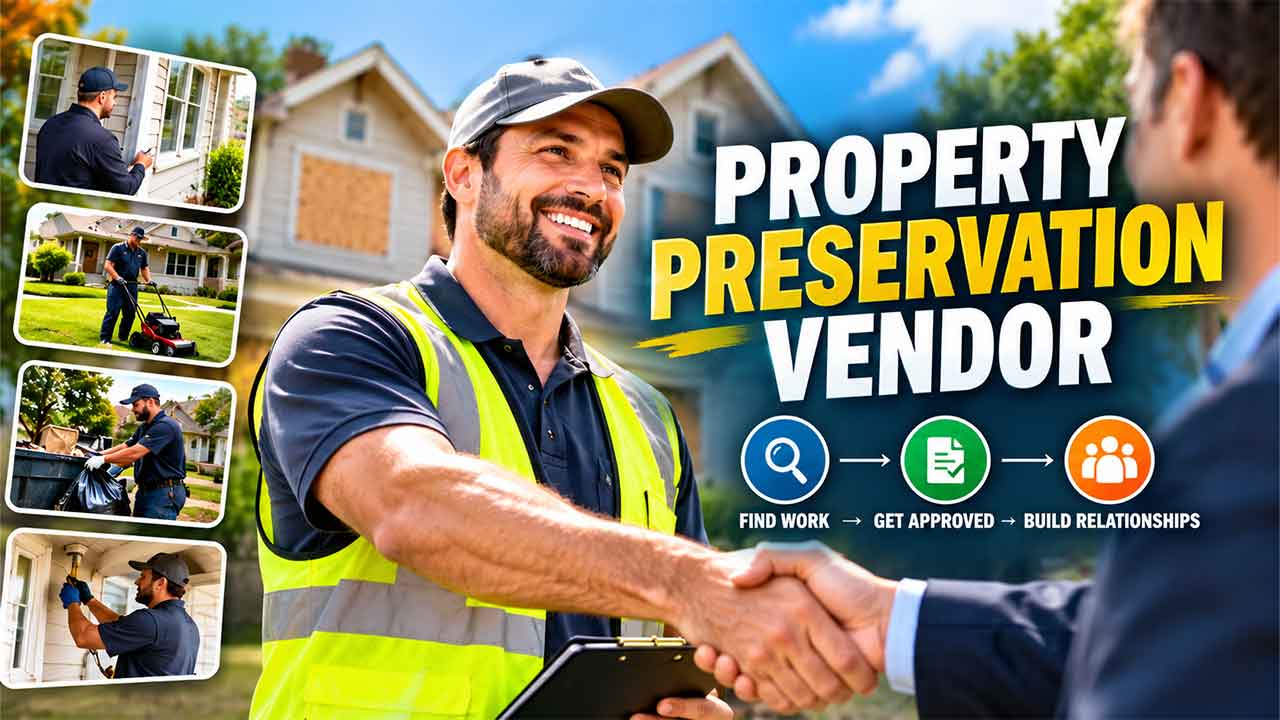 Property Preservation Vendor: How to Find Work, Get Approved & Build Contractor Relationships